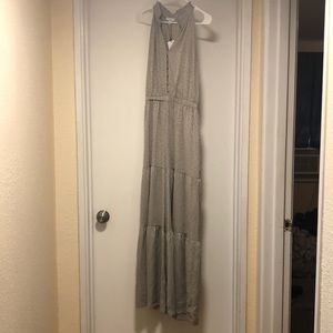 Green leopard print sleeveless jumpsuit - new with tags